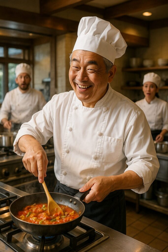 調理補助で働くおっさん
