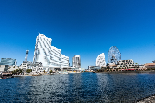 湾岸のリゾートホテル