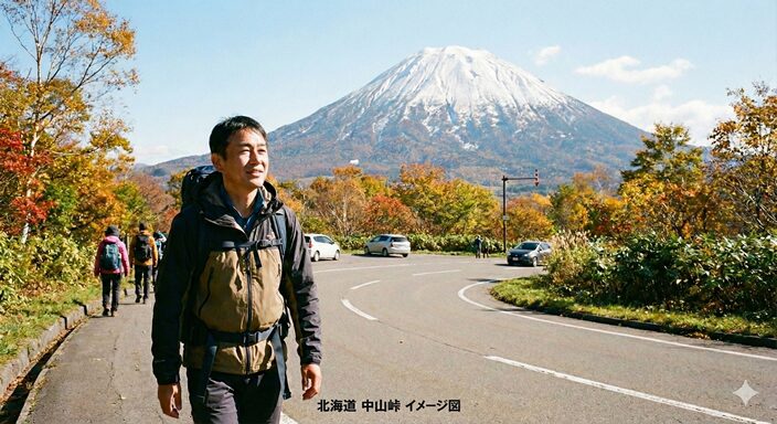 北海道 中山峠 イメージ図